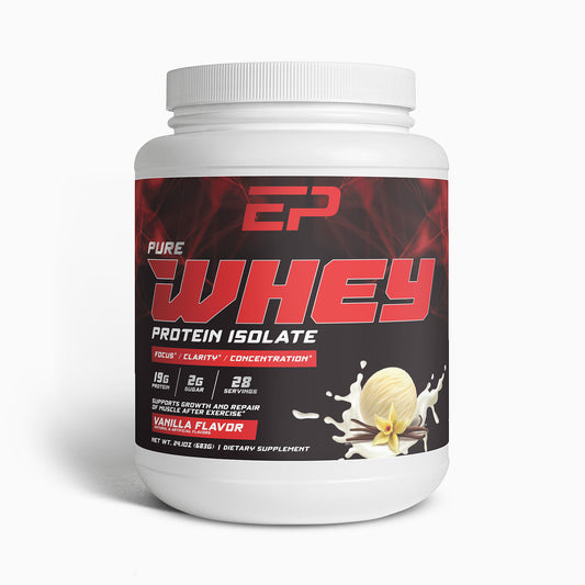 Pure Whey Protein Isolate (Vanilla)