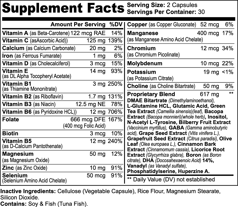 Brain Booster (Nootropic)